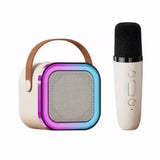 K12 Portable Karaoke Mini Bluetooth Speaker with Microphone