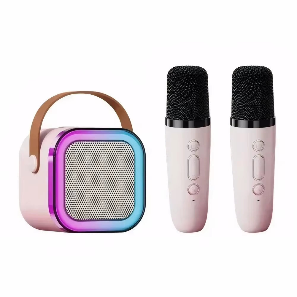 K12 Portable Karaoke Mini Bluetooth Speaker with Microphone