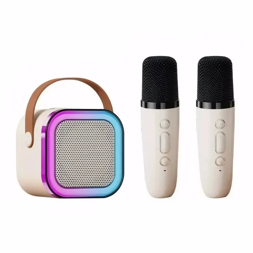K12 Portable Karaoke Mini Bluetooth Speaker with Microphone